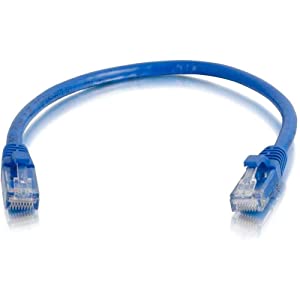 C2g/ cables to go C2G 29012 Cat6 Snagless Unshielded (UTP) Network Patch Cable - Patch cable - RJ-45 (M) - RJ-45 (M) - 10 ft - CAT 6 - molded, stranded, snagless - blue (pack of 25 )