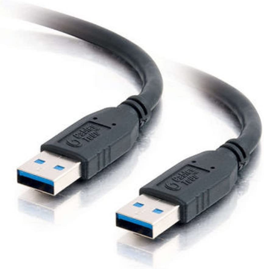 C2g/ cables to go C2G USB Cable USB A Male to A Male 6.6 Feet Black