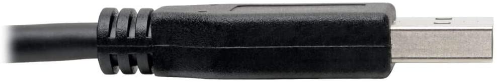 Tripp Lite USB C to USB A Cable, USB 3.1 Gen 1, Male to Male, Black, 6-ft. (U428-006) 6 ft. USB 3.1 Gen 1 Cable (M/M)