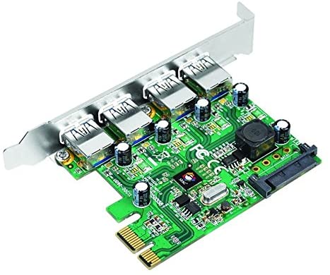 SIIG 4-Port USB 3.0 PCIe (JU-P40412-S1)