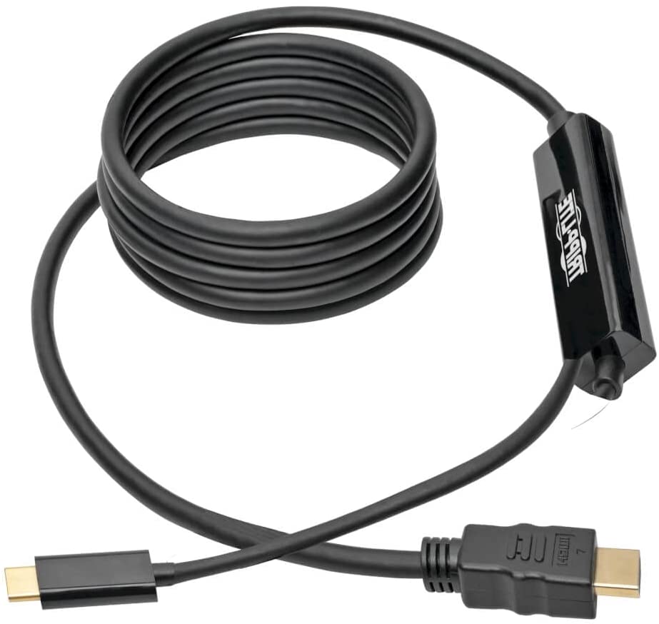Tripp Lite USB C to HDMI Adapter Cable Converter UHD Ultra High Definition 4K x 2K @ 30Hz M/M Thunderbolt 3 Compatible, USB Type C, USB-C, USB Type-C 6ft 6' (U444-006-H) 6ft. HDMI