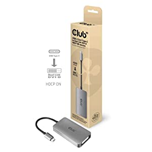 CLUB3D Usb Type C To Dvi I Dl Adapter