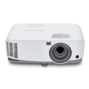 ViewSonic PG707W 4000 Lumens WXGA Networkable DLP Projector with HDMI 1.3x Optical Zoom and Low Input Lag for Home and Corporate Settings WXGA Projector