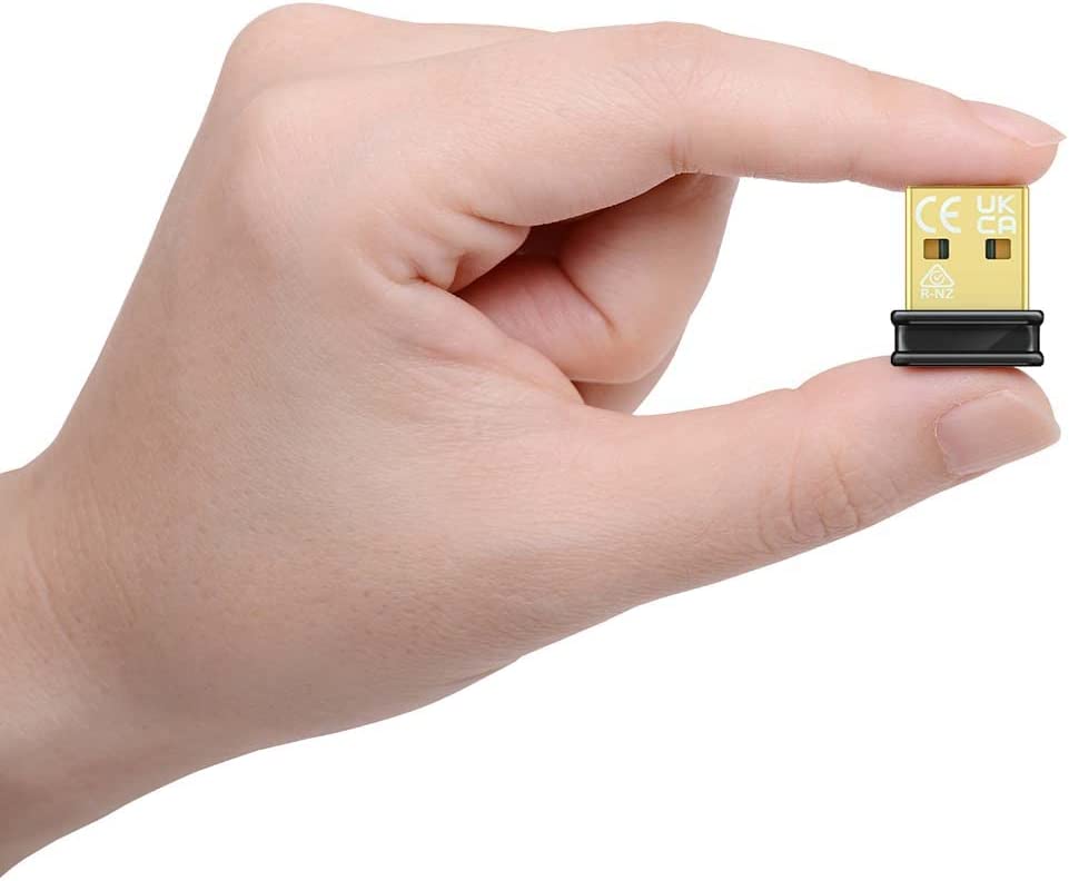 Edimax Wi-Fi 4 802.11n Adapter for PC *New Version* Wireless N150 Nano USB Adapter Dongle,150Mbps, Smallest Wi-Fi 4 Dongle, Win 11 Plug-n-Play, Mac OS, Linux, EW-7811Un V2, Black