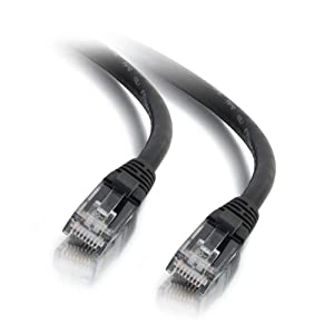 C2g/ cables to go C2G 03985 Cat6 Cable - Snagless Unshielded Ethernet Network Patch Cable, Black (9 Feet, 2.74 Meters) 9 Feet/ 2.74 Meters Black