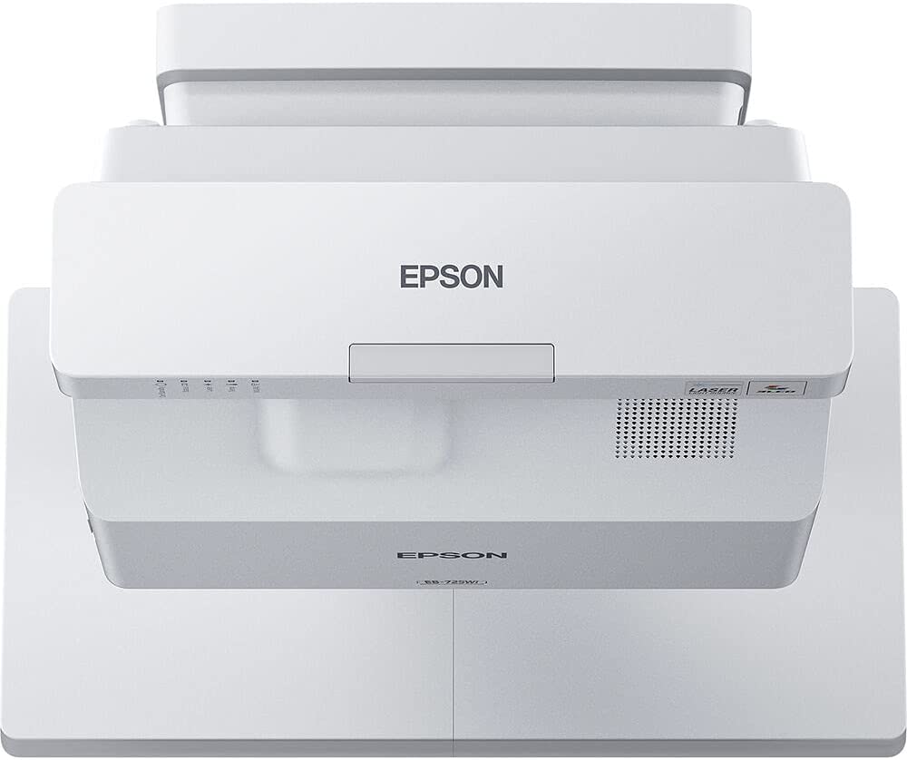 Epson BrightLink 725Wi Ultra Short Throw 3LCD Projector - 16:10-1280 x 800 - Front, Rear, Ceiling - 20000 Hour Normal ModeWXGA - 4000 lm - HDMI - USB - Wireless LAN - 3 Year Warranty