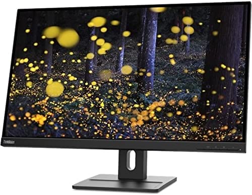 Lenovo ThinkVision E27q-20 27" WQHD WLED LCD Monitor - 16:9 - Raven Black