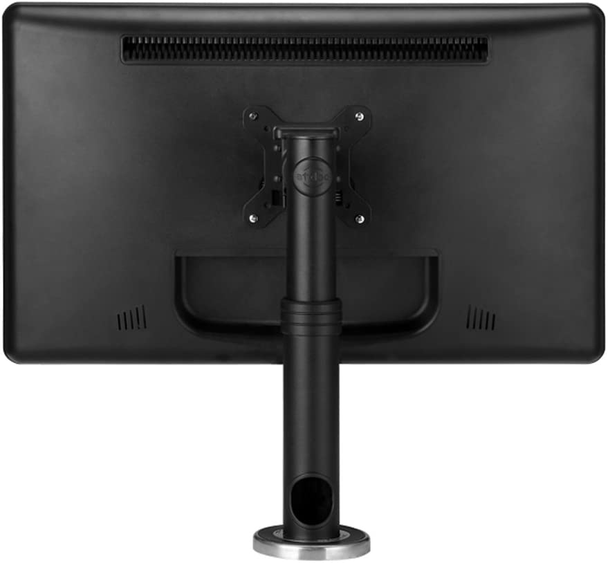 Atdec SD-POS-HA Height Adjustable POS Mount with Advanced Security Features and 75x75/100x100 VESA Support for Displays up to 44-Pound, Black