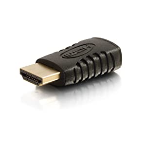 C2g/ cables to go C2G Mini HDMI to HDMI, HDMI Adapter, Black, Cables to Go 18408 A Male to HDMI C Female Adapter