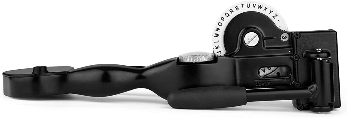 DYMO - D101105 Rhino Labeller, 1011 Metal Tape Embossing System Kit, 1-Carded (M1101) Black