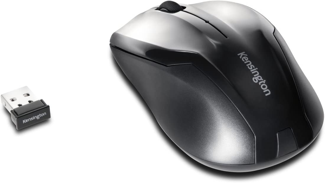 Kensington Pro Fit Wireless Combo Mouse and Keyboard Desktop Set (K72324US), Black