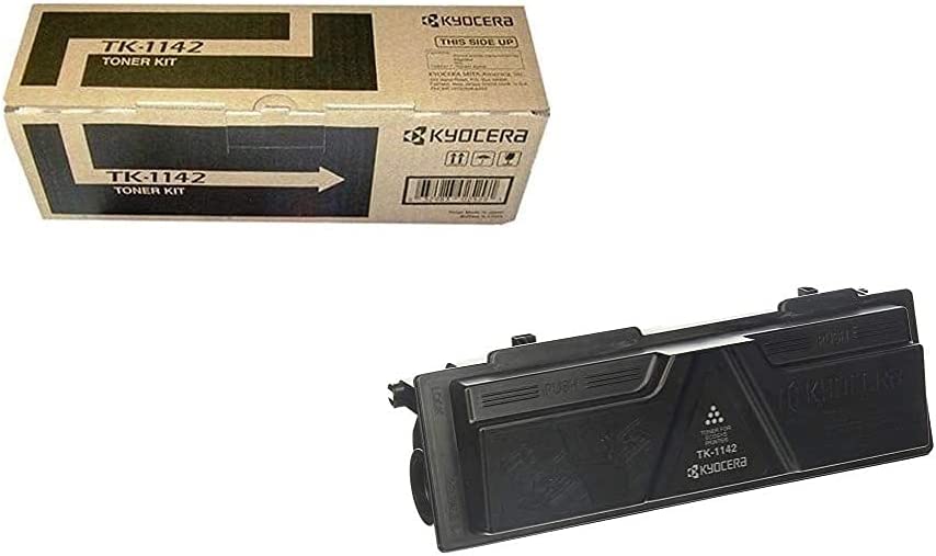 Kyocera 1T02ML0US0 Model TK-1142 Black Toner Cartridge for Ecosys 1035MFP/1135MFP/M2035DN/M2535DN, Genuine Kyocera, Up to 7200 Pages