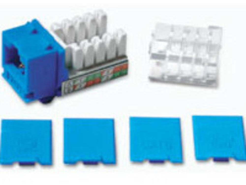 C2g/ cables to go Cat6 RJ45 UTP Keystone Jack - Blue