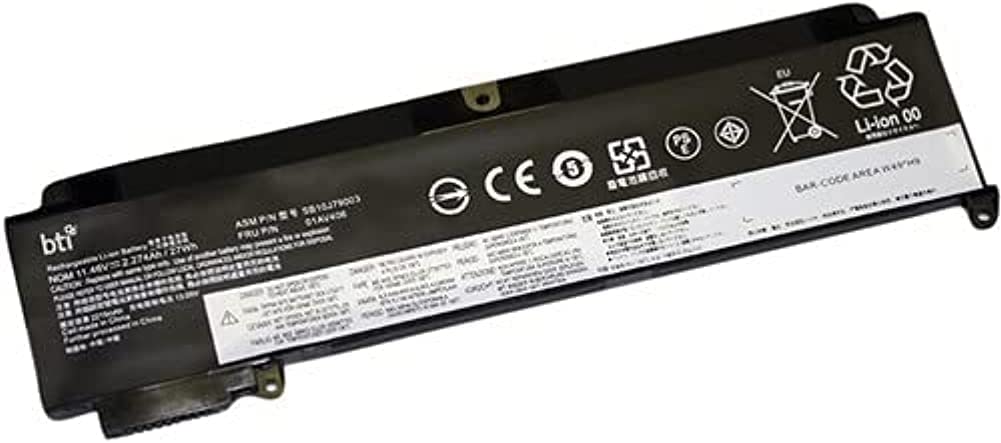 Battery technology BTI 01AV405-BTI 3-Cell 11.46V, 2270mAh Li-Polymer Internal Notebook Battery forLENOVO Lenovo Thinkpad T460s, T470s