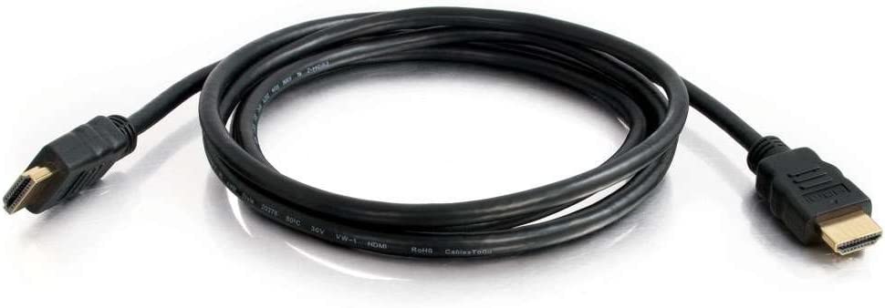 C2g/ cables to go C2G HDMI Cable, 4K, High Speed HDMI Cable, Ethernet, 60Hz, 8 Feet (2.43 Meters), Black, Cables to Go 50610