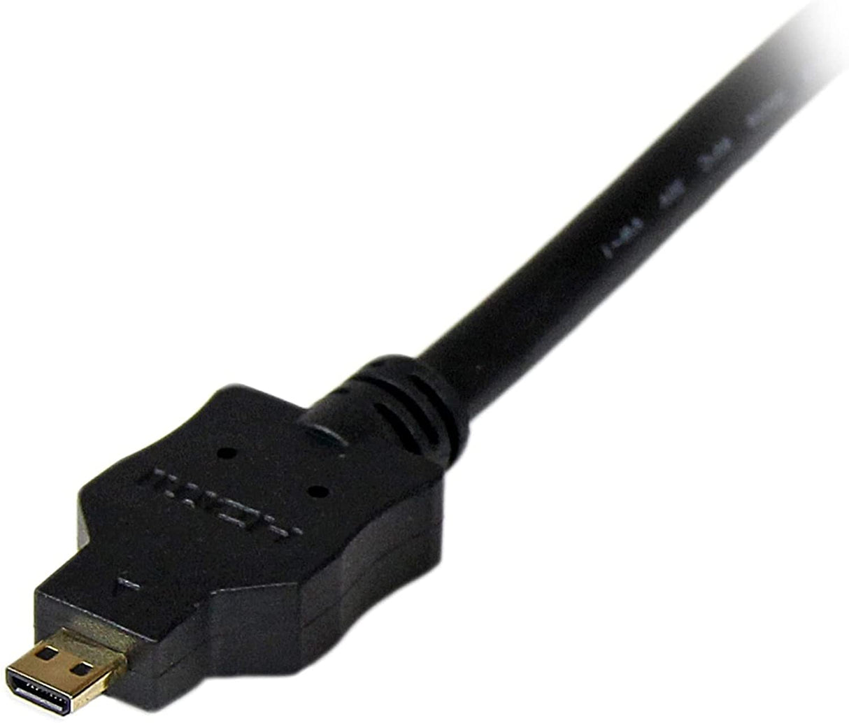 StarTech.com 2m Micro HDMI to DVI-D Cable - M/M - 2 meter Micro HDMI to DVI Cable - 19 pin HDMI (D) Male to DVI-D Male - 1920x1200 Video (HDDDVIMM2M),Black,6 ft / 2m 6 ft / 2m Micro HDMI to DVI