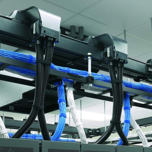 Panduit HLM-15R0 Hook and Loop Miniature Roll Cable Tie, 15-Foot Length, Black Black .33-Inch Width by 15-Foot Length