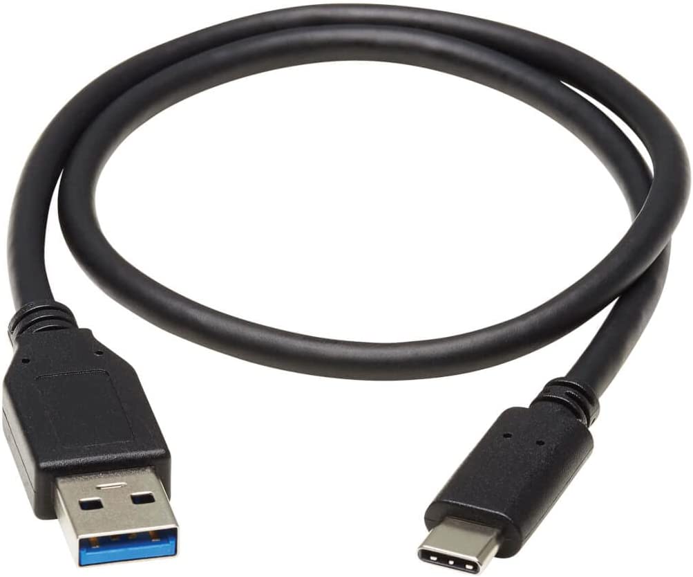 Tripp Lite USB C to USB-A Cable USB Type C 3.1 Gen 2, 10 Gbps M/20In (U428-20N-G2)