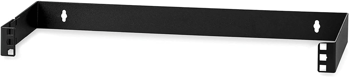 StarTech.com 1U Hinged Wall Mount Patch Panel Bracket - 4 inch Deep - 19" Patch Panel Swing Rack for Shallow Network Equipment- 17lbs (WALLMOUNTH1)