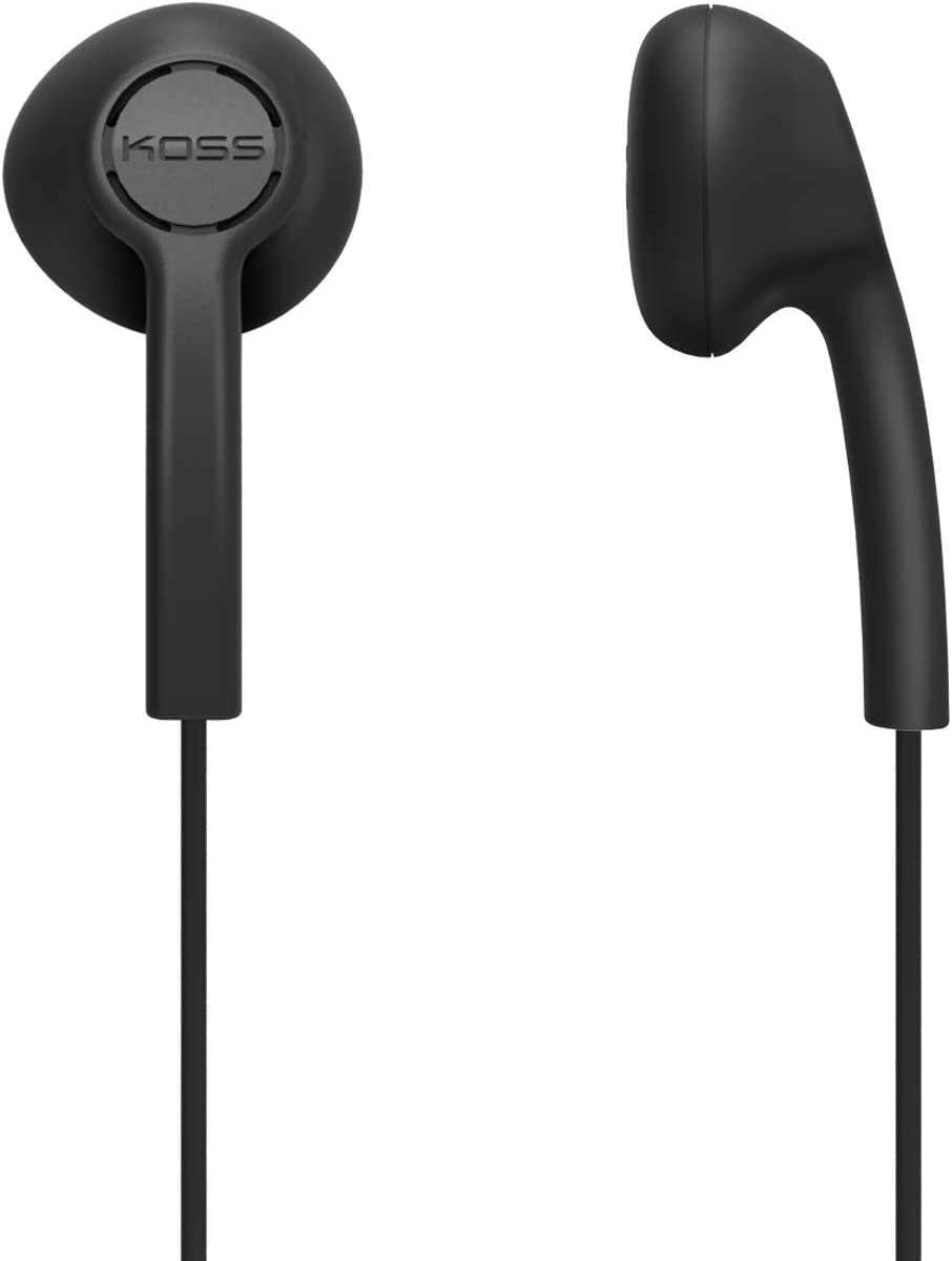 Koss KEB4 Portable Earbud (Black) (Discontinued by Manufacturer) Standard Packaging