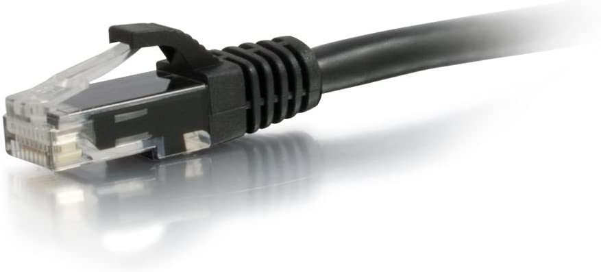 C2g/ cables to go C2G 00401 Cat5e Cable - Snagless Unshielded Ethernet Network Patch Cable, Black (2 Feet, 0.60 Meters) 2 Feet 2 Feet Black