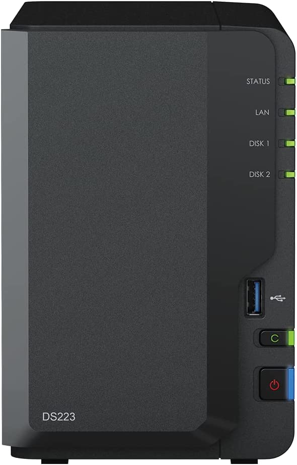 Synology 2-Bay NAS DS223 (Diskless)