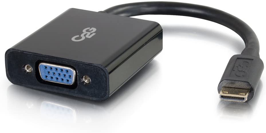 C2g/ cables to go C2G VGA to HDMI, HDMI Adapter, Dongle, Black, Cables to Go 41350 HDMI Male to VGA Female Adapter Converter