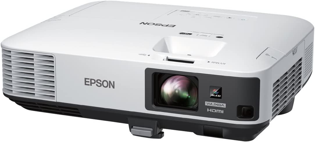 Epson PowerLite 2250U Full HD WUXGA 3LCD Projector, Black/White