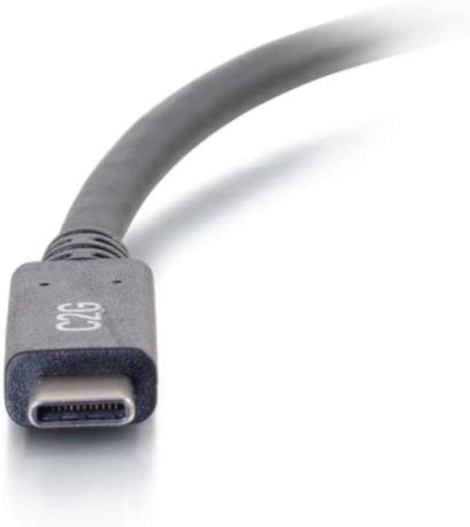 C2g/ cables to go C2G 3.0 USB-C to USB-A 10 Feet Long Video Cable Black (28833) 10 Feet Type C Male to A Male