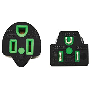 Tripp Lite Safe-IT Medical Hospital-Grade 5-15P-HG to 5-15R-HG Power Cord, Green Dot, 13 Amps 125 Volts, 16 AWG, 6 Feet / 1.8 Meters, Lifetime Limited Manufacturer's Warranty (P022AB-006-HG) 6 ft / 1.8M