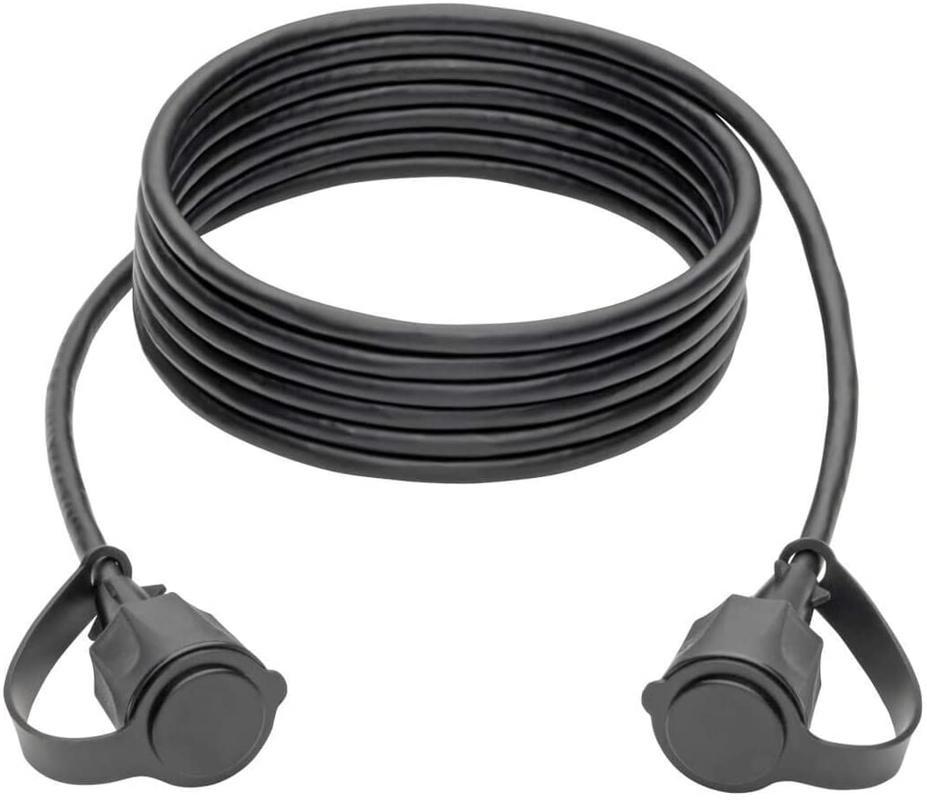 TRIPP LITE CAT5E/Cat6 Patch Cable RJ45 CMX Outdoor Industrial, 10' (N206-PC10-IND)