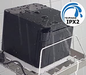 Star Micronics mC-Print3 3-inch Ethernet (LAN) / WLAN/USB/Lightning Thermal POS Printer with CloudPRNT, Cutter, and External Power Supply - Black LAN / WLAN / USB / Lightning Black