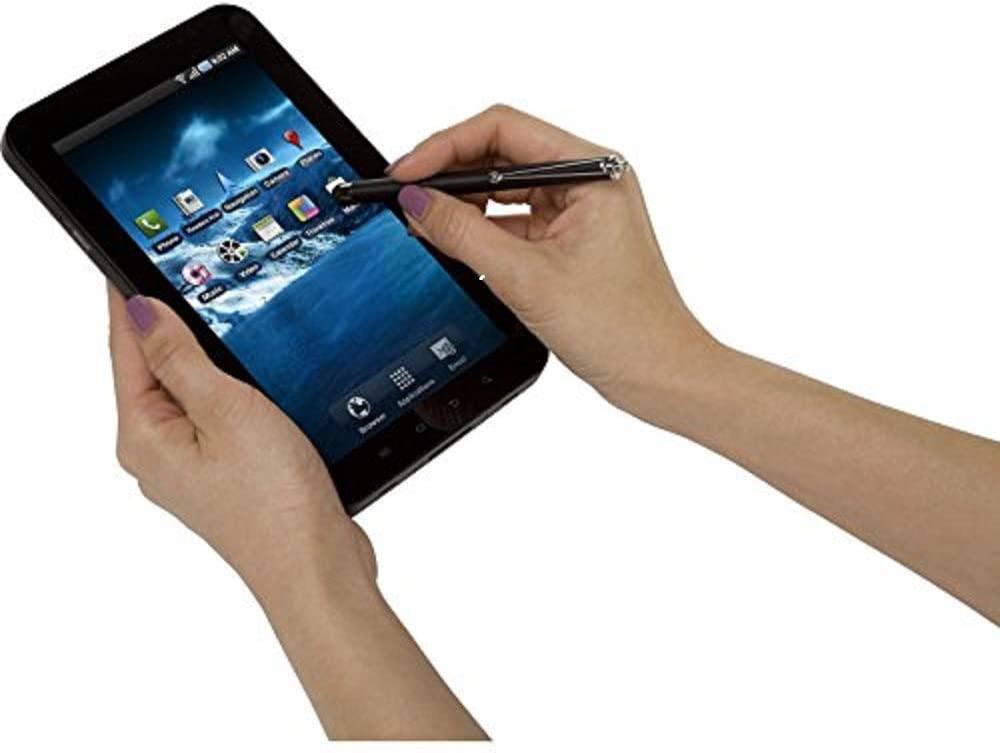 Targus Stylus Pen for Tablets, iPad, Smartphones and ALL Touchscreen devices with Slim Durable Rubber Tip, Black (AMM01TBUS)