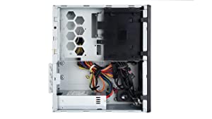 IN WIN Win CJ712.AU265TB3 Black Micro ATX Mini Tower Computer Case 8L Small Form Factor with 265W Power Supply CJ712 with 265W