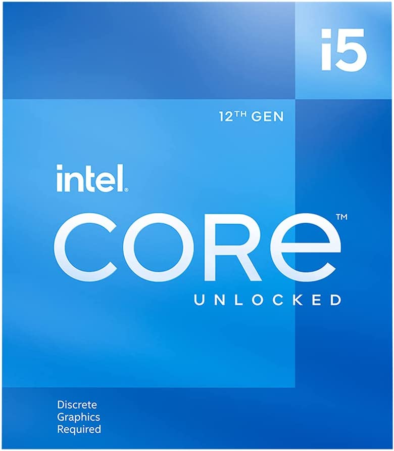 Intel Core i5-12600KF Desktop Processor 10 (6P+4E) Cores up to 4.9 GHz Unlocked LGA1700 600 Series Chipset 125W