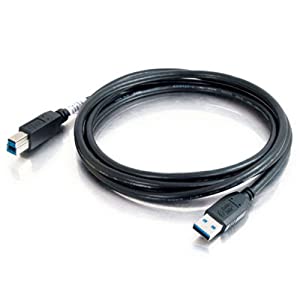 C2g/ cables to go C2G USB Cable, USB 3.0 Cable, USB A to B Cable, 9.84 Feet (3 Meters), Black, Cables to Go 54175 USB A Male to B Male 9.8 Feet