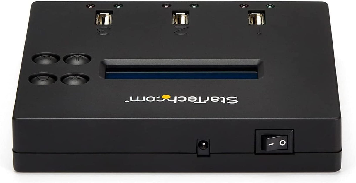 StarTech.com 1:2 Standalone USB Duplicator & Eraser - Flash Drives - TAA Compliant - USB 2.0 Memory Stick Duplicator Eraser - StarTech.com 1:2 Standalone USB 2.0 Flash Drive Duplicator and Eraser