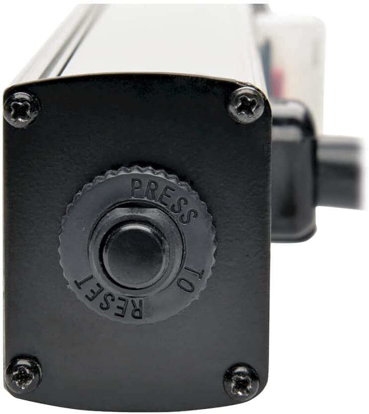 Tripp Lite 12 Outlet Power Strip with Surge Protection, 15ft. Cord, Metal, 36 in. length, (SS3612),Gray