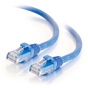 C2g/ cables to go C2G 03976 Cat6 Cable - Snagless Unshielded Ethernet Network Patch Cable, Blue (8 Feet, 2.43 Meters) UTP 8 Feet/ 2.43 Meters Blue