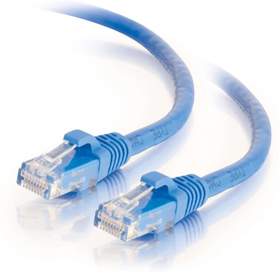 C2g/ cables to go C2G 27145 Cat6 Cable - Snagless Unshielded Ethernet Network Patch Cable, Blue (25 Feet, 7.62 Meters)