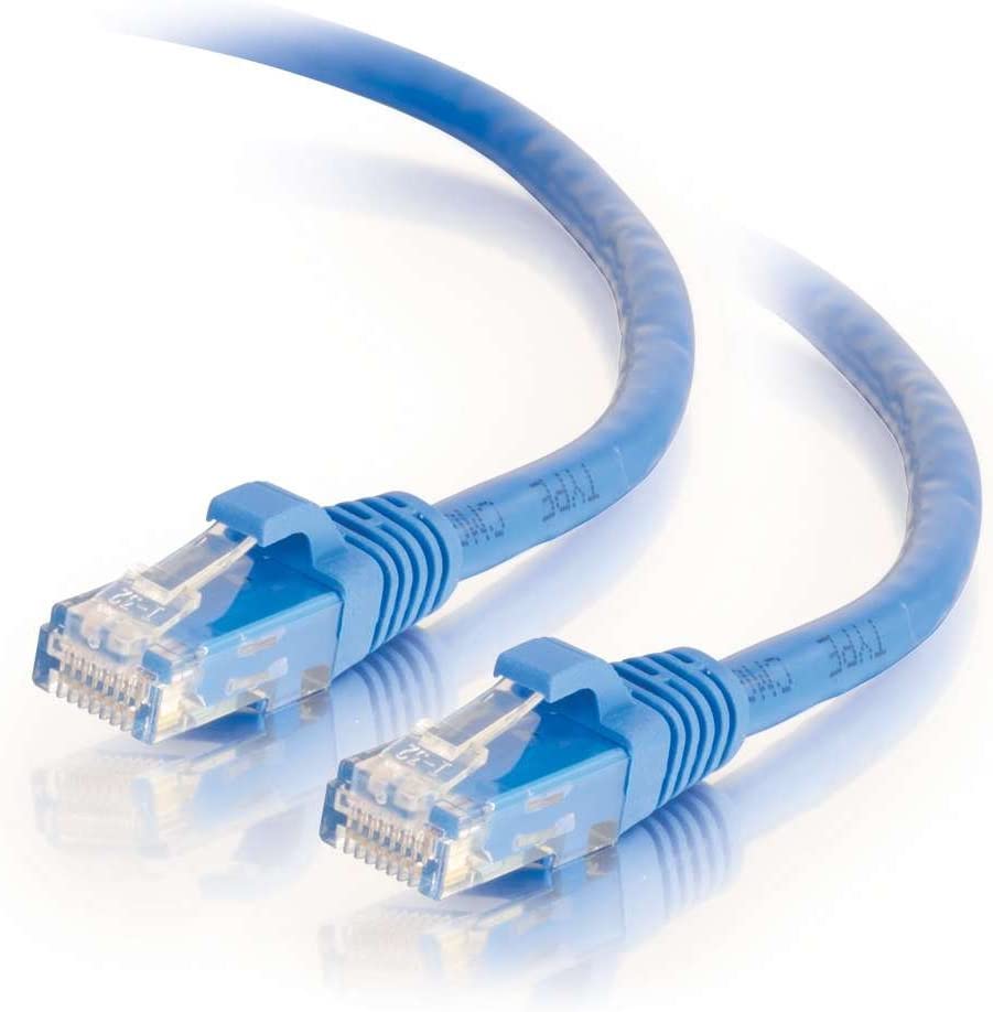C2G/ Cables To Go 27149 Cat6 Cable - Snagless Unshielded Ethernet Network Patch Cable, Blue (150 Feet, 45.72 Meters) UTP 150 Feet/ 45.72 Meters Blue
