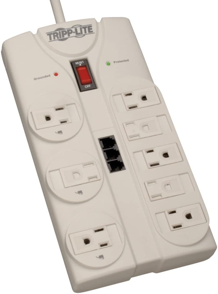 TRPTLP808TEL - Tripp Lite TLP808TEL Surge Suppressor