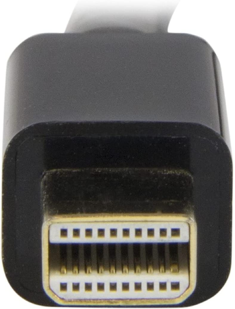 StarTech.com 15ft (5m) Mini DisplayPort to HDMI Cable - 4K 30Hz Video - mDP to HDMI Adapter Cable - Mini DP or Thunderbolt 1/2 Mac/PC to HDMI Monitor/Display - mDP to HDMI Converter Cord (MDP2HDMM5MB) 15 ft / 5 m Black