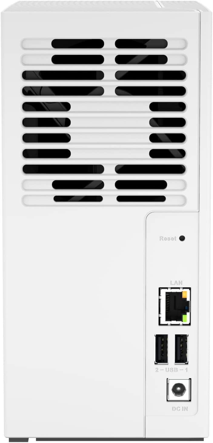 QNAP TS-233-US 2 Bay Affordable Desktop NAS with ARM Cortex-A55 Quad-core Processor and 2 GB DDR4 RAM (Diskless) 2 Bay NAS TS-x33