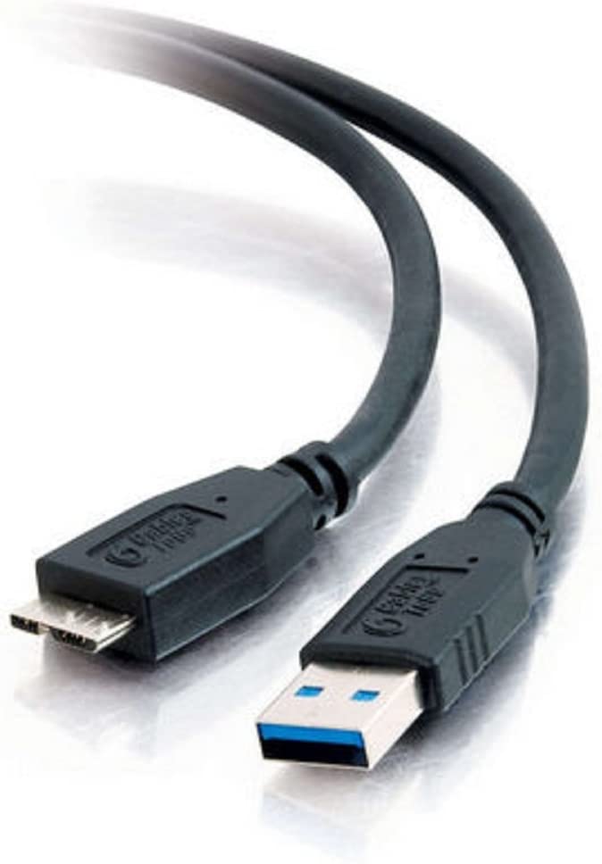 C2g/ cables to go C2G USB Cable, USB 3.0 Cable, USB A to Mirco USB B Cable, 3.28 Feet (1 Meter), Black, Cables to Go 54176 USB A Male to Micro B Male 3.3 Feet