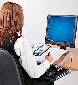 Ergoverse Microdesk Document Holder/Writing Surface (Compact)