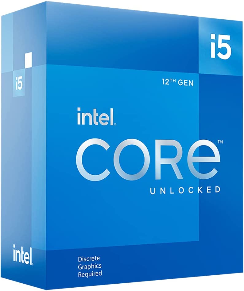 Intel Core i5-12600KF Desktop Processor 10 (6P+4E) Cores up to 4.9 GHz Unlocked LGA1700 600 Series Chipset 125W