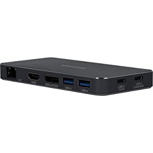 VisionTek VT400 Dual Display USB-C Docking Station with Power Passthrough - HDMI, DP Port - 901469