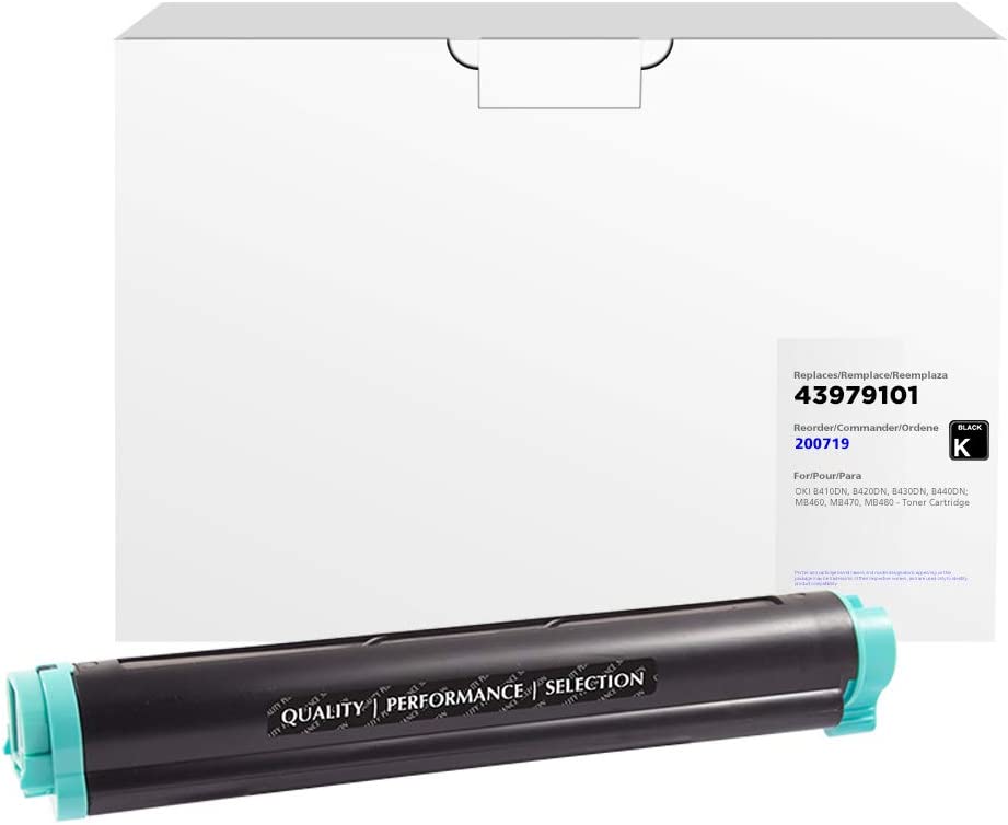 Clover imaging group Clover Replacement Toner Cartridge for OKI 43979101 | Black