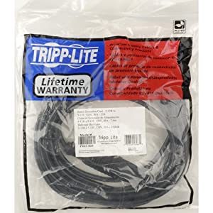 Tripp Lite Standard Power Extension Cord 10A, 18AWG (NEMA 5-15P to NEMA 5-15R) 15-ft.(P022-015) 15 ft.